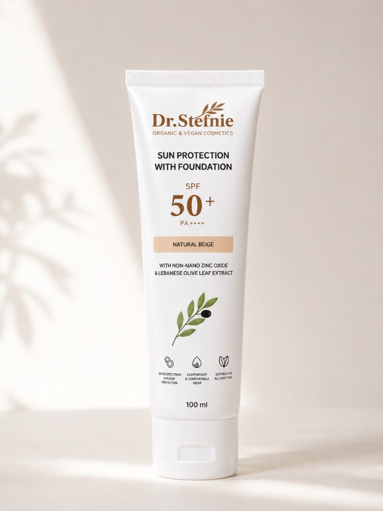 Sun Protection with Foundation SPF 50+